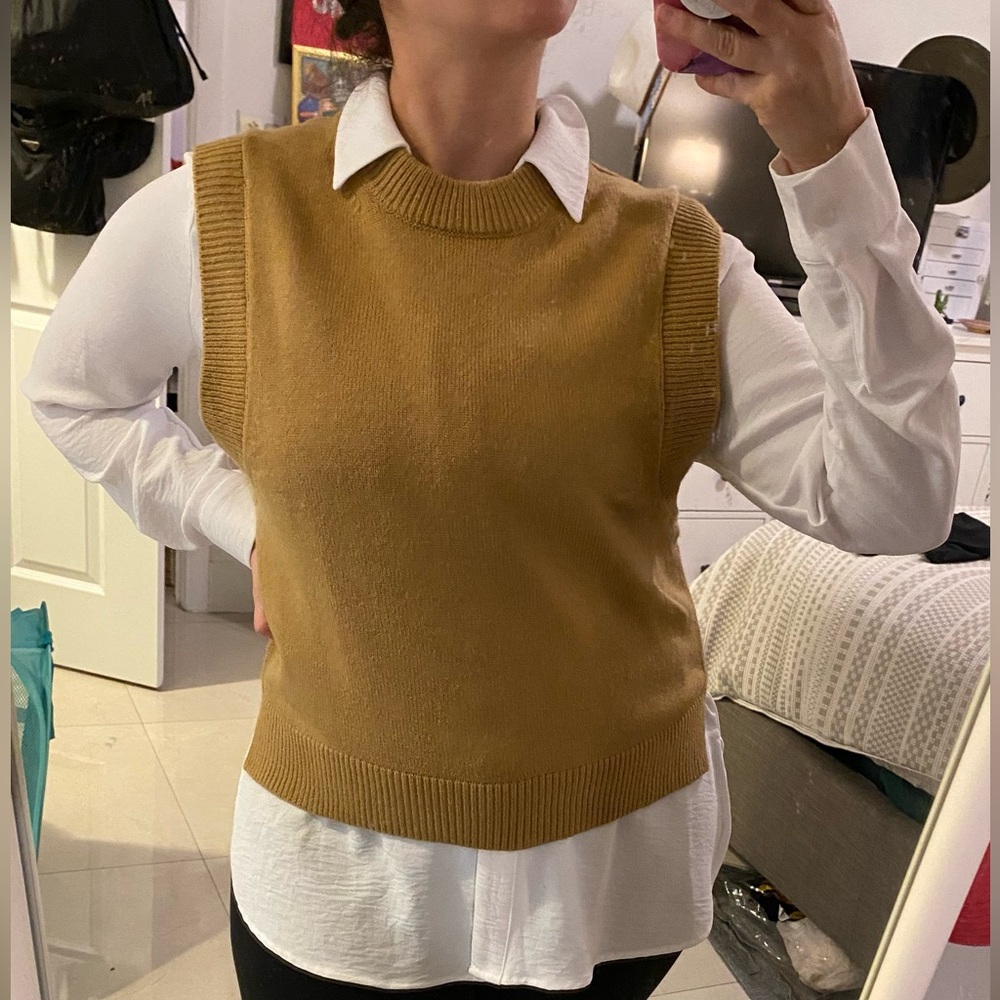 FRENCH CONNECTION Millia Vhari Sweater Vest - Picture 8 of 8